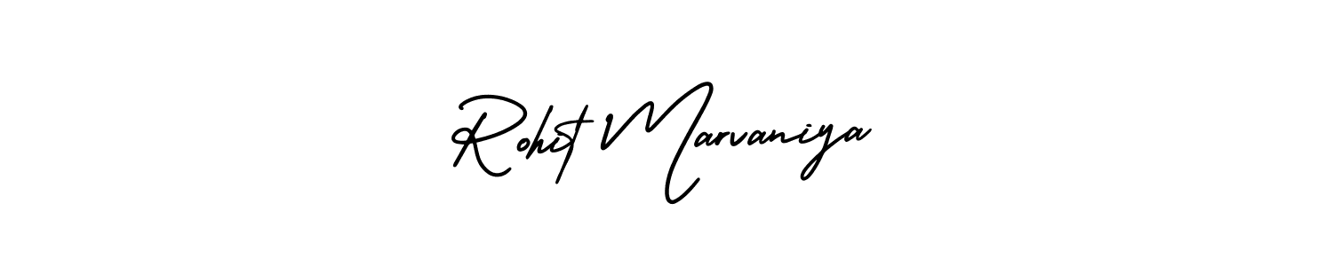 Also we have Rohit Marvaniya name is the best signature style. Create professional handwritten signature collection using AmerikaSignatureDemo-Regular autograph style. Rohit Marvaniya signature style 3 images and pictures png