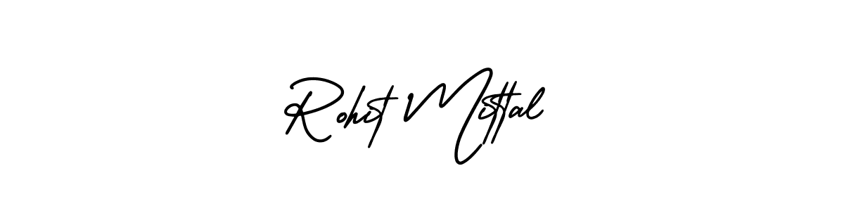 Create a beautiful signature design for name Rohit Mittal. With this signature (AmerikaSignatureDemo-Regular) fonts, you can make a handwritten signature for free. Rohit Mittal signature style 3 images and pictures png