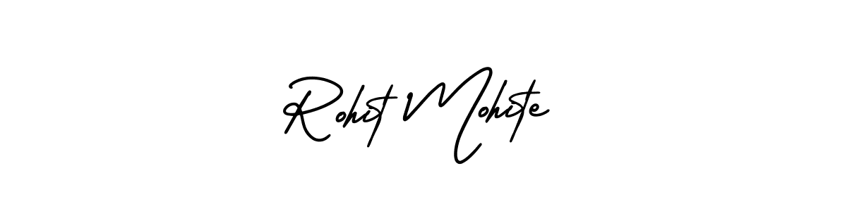 How to make Rohit Mohite signature? AmerikaSignatureDemo-Regular is a professional autograph style. Create handwritten signature for Rohit Mohite name. Rohit Mohite signature style 3 images and pictures png