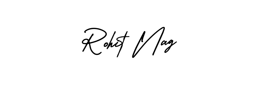 Also we have Rohit Nag name is the best signature style. Create professional handwritten signature collection using AmerikaSignatureDemo-Regular autograph style. Rohit Nag signature style 3 images and pictures png