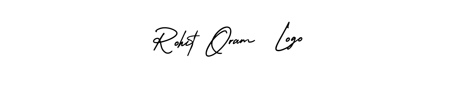 How to make Rohit Oram  Logo signature? AmerikaSignatureDemo-Regular is a professional autograph style. Create handwritten signature for Rohit Oram  Logo name. Rohit Oram  Logo signature style 3 images and pictures png