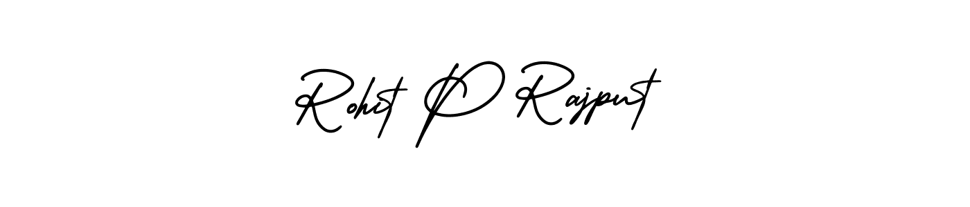 Make a beautiful signature design for name Rohit P Rajput. Use this online signature maker to create a handwritten signature for free. Rohit P Rajput signature style 3 images and pictures png
