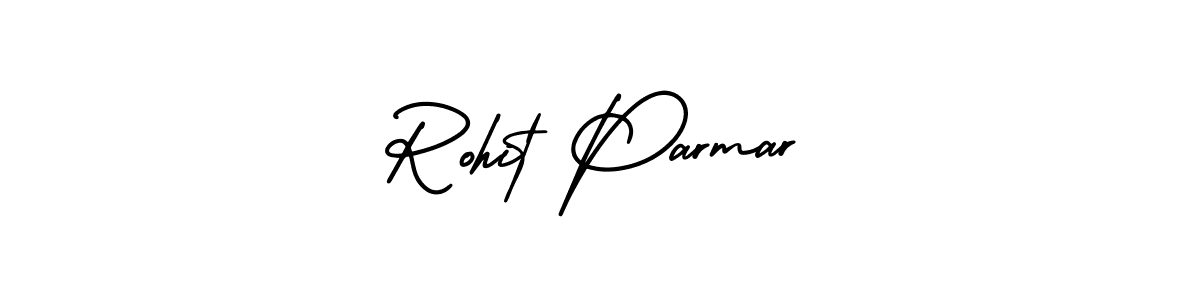 Best and Professional Signature Style for Rohit Parmar. AmerikaSignatureDemo-Regular Best Signature Style Collection. Rohit Parmar signature style 3 images and pictures png