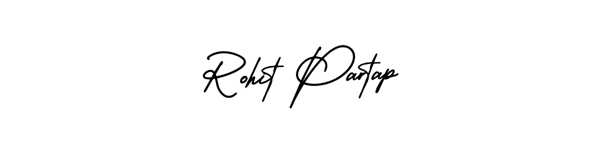 Make a beautiful signature design for name Rohit Partap. With this signature (AmerikaSignatureDemo-Regular) style, you can create a handwritten signature for free. Rohit Partap signature style 3 images and pictures png