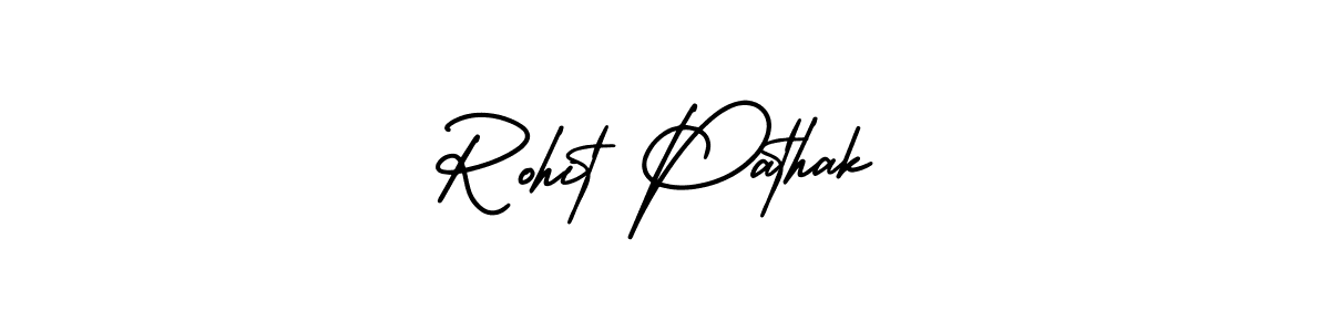 Make a short Rohit Pathak signature style. Manage your documents anywhere anytime using AmerikaSignatureDemo-Regular. Create and add eSignatures, submit forms, share and send files easily. Rohit Pathak signature style 3 images and pictures png