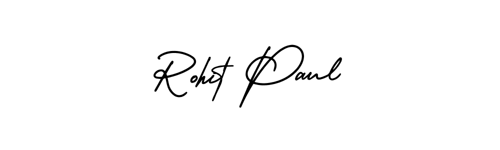 Create a beautiful signature design for name Rohit Paul. With this signature (AmerikaSignatureDemo-Regular) fonts, you can make a handwritten signature for free. Rohit Paul signature style 3 images and pictures png