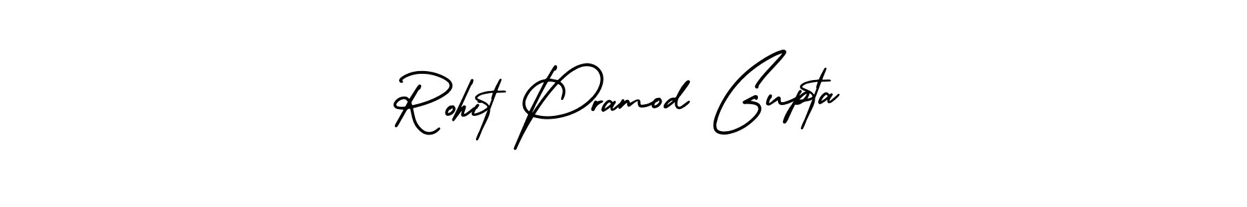 Also we have Rohit Pramod Gupta name is the best signature style. Create professional handwritten signature collection using AmerikaSignatureDemo-Regular autograph style. Rohit Pramod Gupta signature style 3 images and pictures png