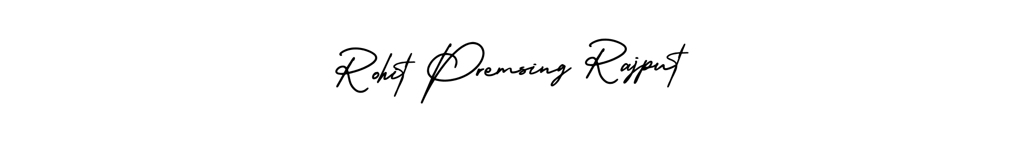 Rohit Premsing Rajput stylish signature style. Best Handwritten Sign (AmerikaSignatureDemo-Regular) for my name. Handwritten Signature Collection Ideas for my name Rohit Premsing Rajput. Rohit Premsing Rajput signature style 3 images and pictures png