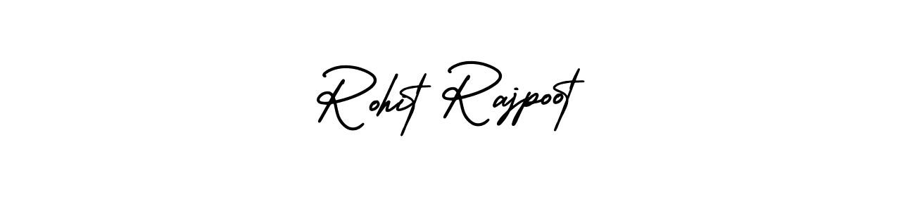 Make a beautiful signature design for name Rohit Rajpoot. With this signature (AmerikaSignatureDemo-Regular) style, you can create a handwritten signature for free. Rohit Rajpoot signature style 3 images and pictures png