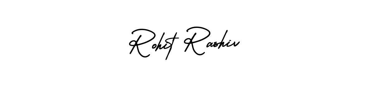 Create a beautiful signature design for name Rohit Rashiv. With this signature (AmerikaSignatureDemo-Regular) fonts, you can make a handwritten signature for free. Rohit Rashiv signature style 3 images and pictures png