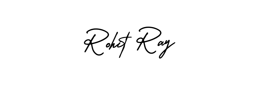 Create a beautiful signature design for name Rohit Ray. With this signature (AmerikaSignatureDemo-Regular) fonts, you can make a handwritten signature for free. Rohit Ray signature style 3 images and pictures png