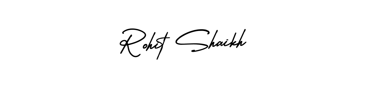 Also You can easily find your signature by using the search form. We will create Rohit Shaikh name handwritten signature images for you free of cost using AmerikaSignatureDemo-Regular sign style. Rohit Shaikh signature style 3 images and pictures png