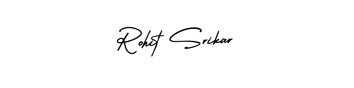 AmerikaSignatureDemo-Regular is a professional signature style that is perfect for those who want to add a touch of class to their signature. It is also a great choice for those who want to make their signature more unique. Get Rohit Srikar name to fancy signature for free. Rohit Srikar signature style 3 images and pictures png