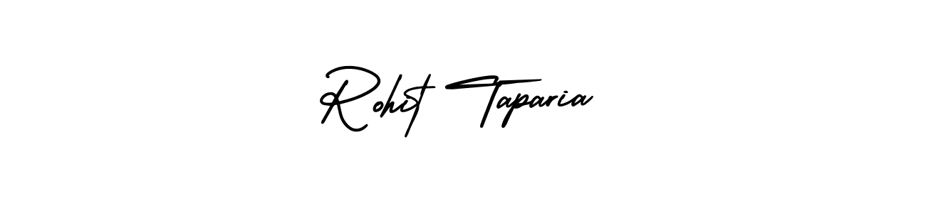 Use a signature maker to create a handwritten signature online. With this signature software, you can design (AmerikaSignatureDemo-Regular) your own signature for name Rohit Taparia. Rohit Taparia signature style 3 images and pictures png