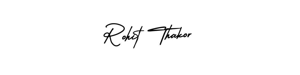 AmerikaSignatureDemo-Regular is a professional signature style that is perfect for those who want to add a touch of class to their signature. It is also a great choice for those who want to make their signature more unique. Get Rohit Thakor name to fancy signature for free. Rohit Thakor signature style 3 images and pictures png