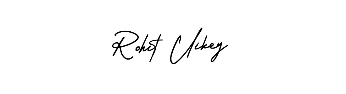 Make a beautiful signature design for name Rohit Uikey. With this signature (AmerikaSignatureDemo-Regular) style, you can create a handwritten signature for free. Rohit Uikey signature style 3 images and pictures png
