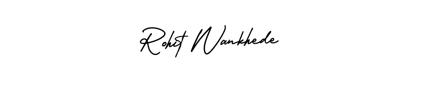 Also You can easily find your signature by using the search form. We will create Rohit Wankhede name handwritten signature images for you free of cost using AmerikaSignatureDemo-Regular sign style. Rohit Wankhede signature style 3 images and pictures png