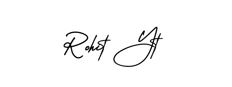 if you are searching for the best signature style for your name Rohit Yt. so please give up your signature search. here we have designed multiple signature styles  using AmerikaSignatureDemo-Regular. Rohit Yt signature style 3 images and pictures png