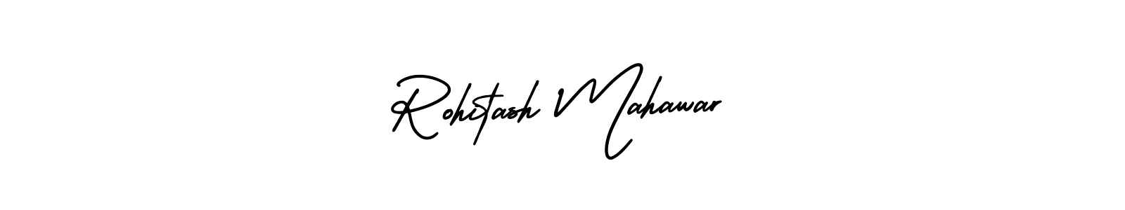 It looks lik you need a new signature style for name Rohitash Mahawar. Design unique handwritten (AmerikaSignatureDemo-Regular) signature with our free signature maker in just a few clicks. Rohitash Mahawar signature style 3 images and pictures png