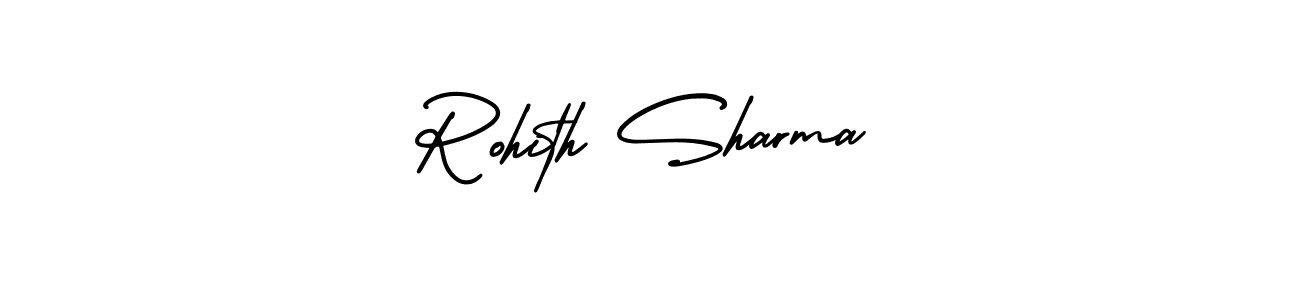 How to Draw Rohith Sharma signature style? AmerikaSignatureDemo-Regular is a latest design signature styles for name Rohith Sharma. Rohith Sharma signature style 3 images and pictures png