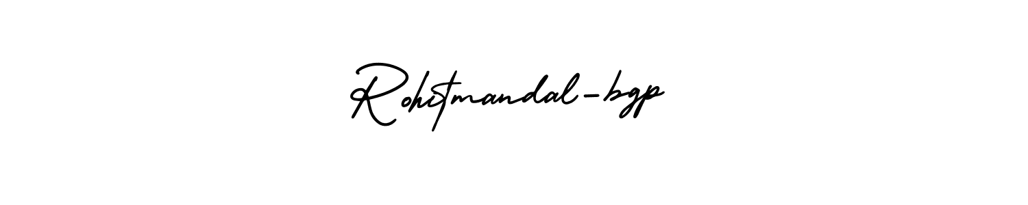 Also You can easily find your signature by using the search form. We will create Rohitmandal-bgp name handwritten signature images for you free of cost using AmerikaSignatureDemo-Regular sign style. Rohitmandal-bgp signature style 3 images and pictures png