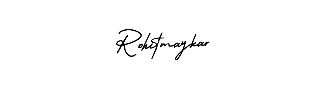 Make a beautiful signature design for name Rohitmaykar. With this signature (AmerikaSignatureDemo-Regular) style, you can create a handwritten signature for free. Rohitmaykar signature style 3 images and pictures png