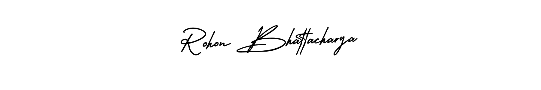 if you are searching for the best signature style for your name Rohon Bhattacharya. so please give up your signature search. here we have designed multiple signature styles  using AmerikaSignatureDemo-Regular. Rohon Bhattacharya signature style 3 images and pictures png