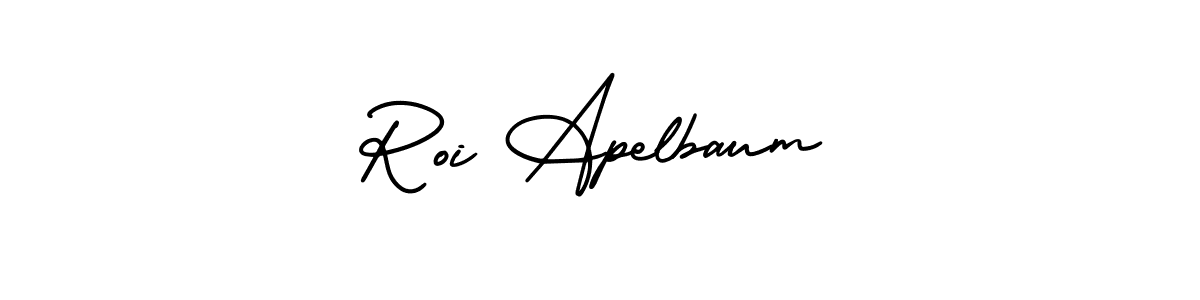 Best and Professional Signature Style for Roi Apelbaum. AmerikaSignatureDemo-Regular Best Signature Style Collection. Roi Apelbaum signature style 3 images and pictures png