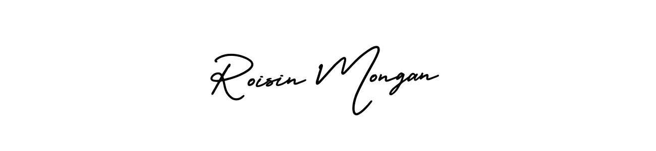 Use a signature maker to create a handwritten signature online. With this signature software, you can design (AmerikaSignatureDemo-Regular) your own signature for name Roisin Mongan. Roisin Mongan signature style 3 images and pictures png