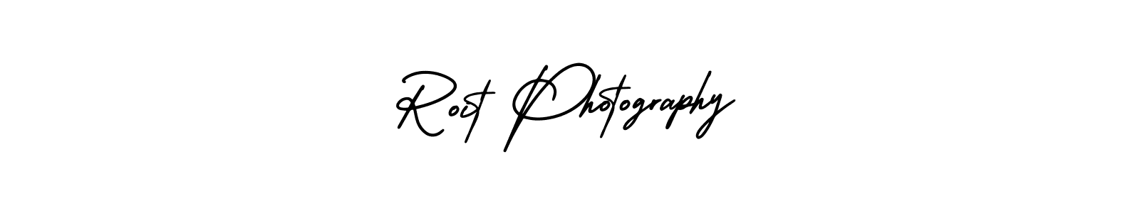 It looks lik you need a new signature style for name Roit Photography. Design unique handwritten (AmerikaSignatureDemo-Regular) signature with our free signature maker in just a few clicks. Roit Photography signature style 3 images and pictures png