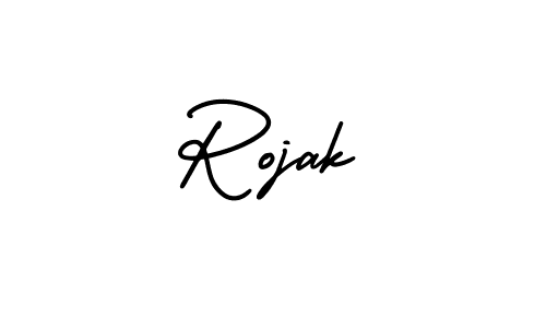 Also we have Rojak name is the best signature style. Create professional handwritten signature collection using AmerikaSignatureDemo-Regular autograph style. Rojak signature style 3 images and pictures png