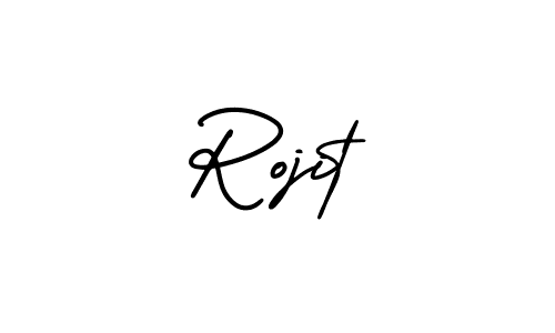 Similarly AmerikaSignatureDemo-Regular is the best handwritten signature design. Signature creator online .You can use it as an online autograph creator for name Rojit. Rojit signature style 3 images and pictures png