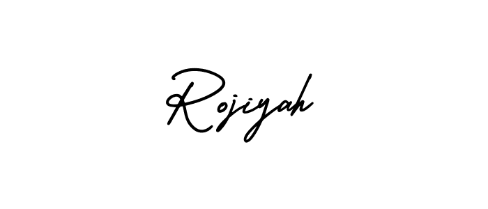 Make a beautiful signature design for name Rojiyah. Use this online signature maker to create a handwritten signature for free. Rojiyah signature style 3 images and pictures png