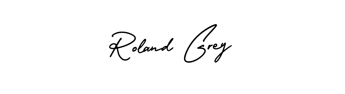 AmerikaSignatureDemo-Regular is a professional signature style that is perfect for those who want to add a touch of class to their signature. It is also a great choice for those who want to make their signature more unique. Get Roland Grey name to fancy signature for free. Roland Grey signature style 3 images and pictures png