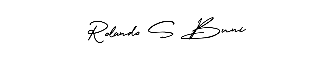You can use this online signature creator to create a handwritten signature for the name Rolando S Buni. This is the best online autograph maker. Rolando S Buni signature style 3 images and pictures png