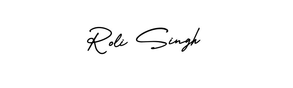 Best and Professional Signature Style for Roli Singh. AmerikaSignatureDemo-Regular Best Signature Style Collection. Roli Singh signature style 3 images and pictures png