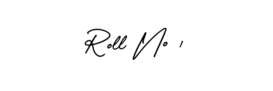 This is the best signature style for the Roll No 1 name. Also you like these signature font (AmerikaSignatureDemo-Regular). Mix name signature. Roll No 1 signature style 3 images and pictures png