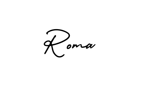 Once you've used our free online signature maker to create your best signature AmerikaSignatureDemo-Regular style, it's time to enjoy all of the benefits that Roma  name signing documents. Roma  signature style 3 images and pictures png