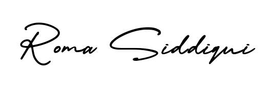 Stand out with a creative autograph for Roma Siddiqui. The AmerikaSignatureDemo-Regular styling blends modern aesthetics with classic signature flourishes. Roma Siddiqui signature style 3 images and pictures png