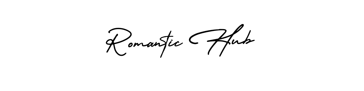 Once you've used our free online signature maker to create your best signature AmerikaSignatureDemo-Regular style, it's time to enjoy all of the benefits that Romantic Hub name signing documents. Romantic Hub signature style 3 images and pictures png