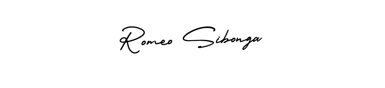 How to Draw Romeo Sibonga signature style? AmerikaSignatureDemo-Regular is a latest design signature styles for name Romeo Sibonga. Romeo Sibonga signature style 3 images and pictures png