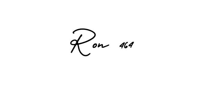 This is the best signature style for the Ron 464 name. Also you like these signature font (AmerikaSignatureDemo-Regular). Mix name signature. Ron 464 signature style 3 images and pictures png