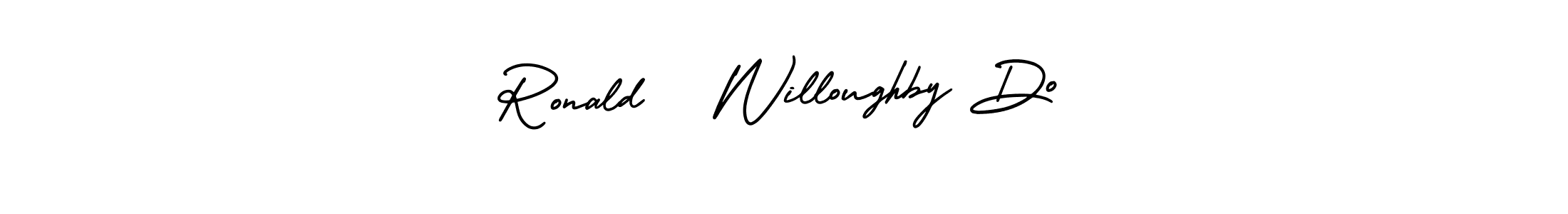 See photos of Ronald   Willoughby Do official signature by Spectra . Check more albums & portfolios. Read reviews & check more about AmerikaSignatureDemo-Regular font. Ronald   Willoughby Do signature style 3 images and pictures png