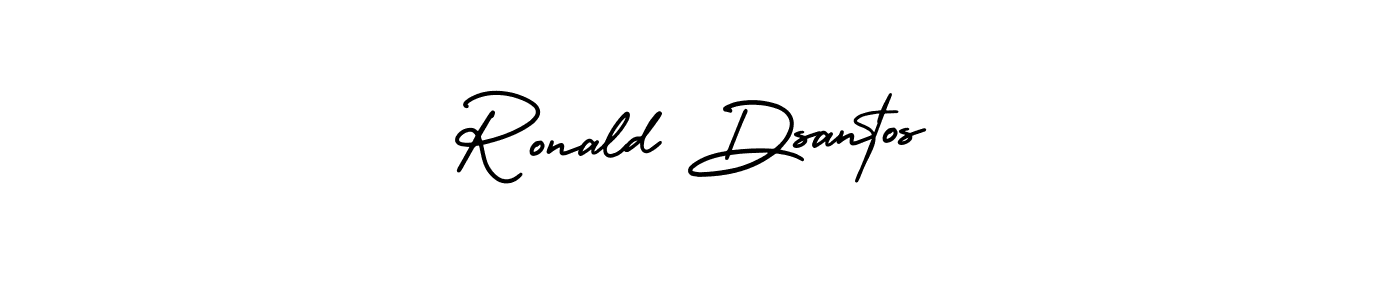 Also we have Ronald Dsantos name is the best signature style. Create professional handwritten signature collection using AmerikaSignatureDemo-Regular autograph style. Ronald Dsantos signature style 3 images and pictures png