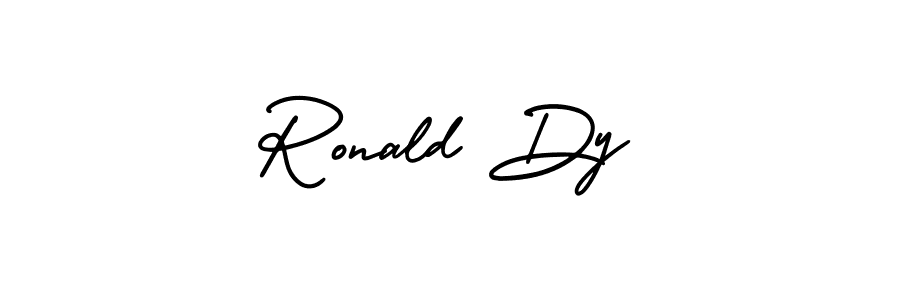 How to make Ronald Dy signature? AmerikaSignatureDemo-Regular is a professional autograph style. Create handwritten signature for Ronald Dy name. Ronald Dy signature style 3 images and pictures png