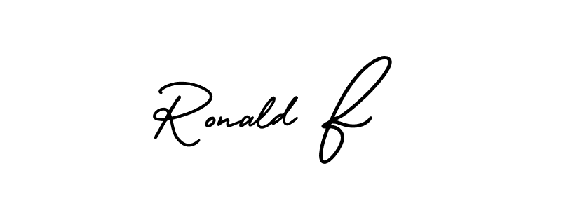 Best and Professional Signature Style for Ronald F. AmerikaSignatureDemo-Regular Best Signature Style Collection. Ronald F signature style 3 images and pictures png