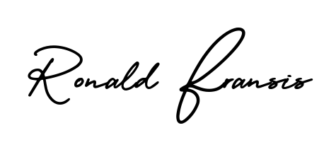 Get inspired by this graceful AmerikaSignatureDemo-Regular signature style for name Ronald Fransis. Smooth loops and balanced proportions for everyday use. Ronald Fransis signature style 3 images and pictures png