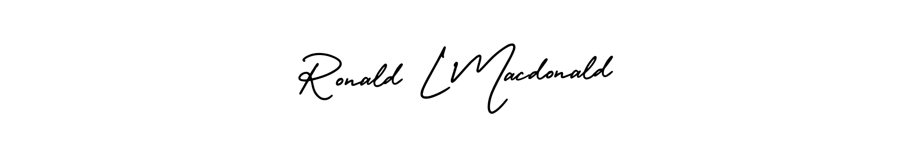 Also we have Ronald L Macdonald name is the best signature style. Create professional handwritten signature collection using AmerikaSignatureDemo-Regular autograph style. Ronald L Macdonald signature style 3 images and pictures png