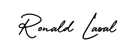 Design your own signature with our free online signature maker. With this signature software, you can create a handwritten (AmerikaSignatureDemo-Regular) signature for name Ronald Lasal. Ronald Lasal signature style 3 images and pictures png