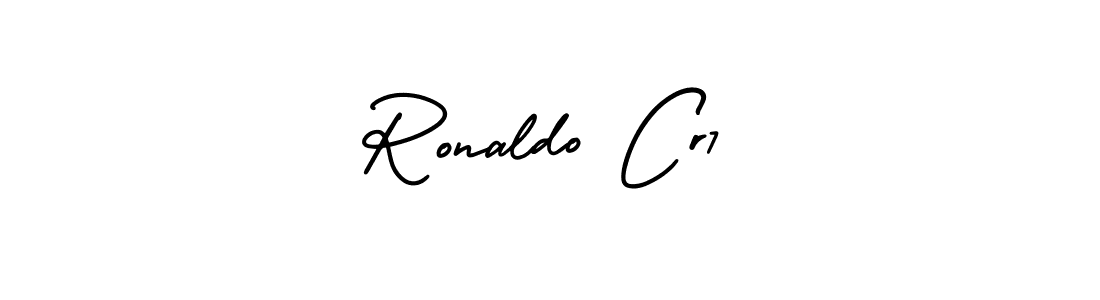 Ronaldo Cr7 stylish signature style. Best Handwritten Sign (AmerikaSignatureDemo-Regular) for my name. Handwritten Signature Collection Ideas for my name Ronaldo Cr7. Ronaldo Cr7 signature style 3 images and pictures png